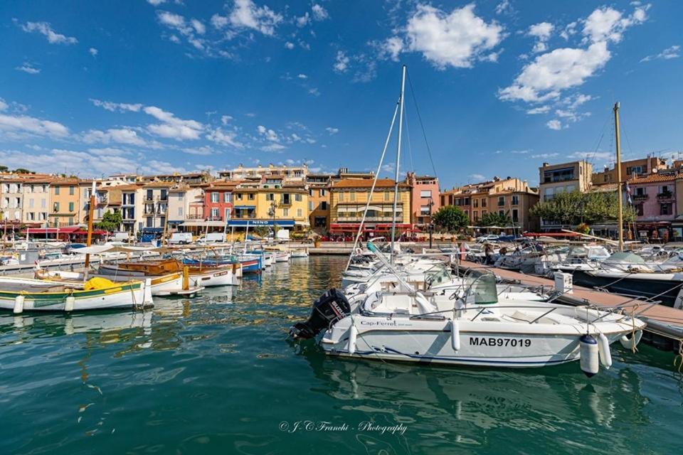 Cassis Grande Terrasse Emplacement Au Top A 1 Minute De La Plage A Pieds المظهر الخارجي الصورة